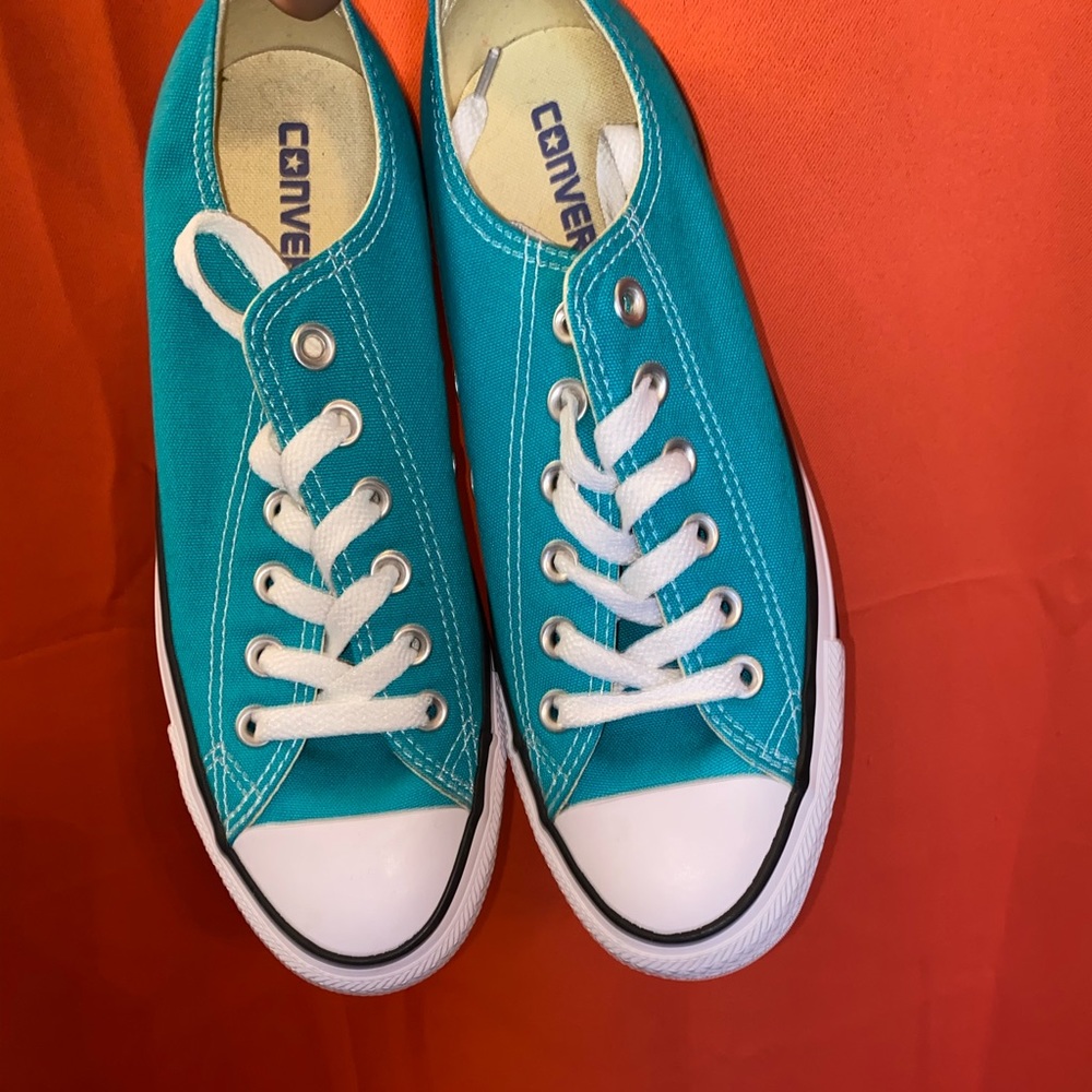 Bright Blue Converse
